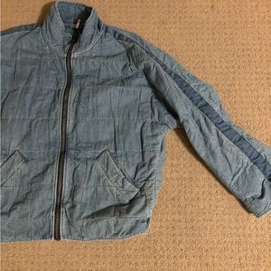 Free People Dolman Quilted Knit Jacket